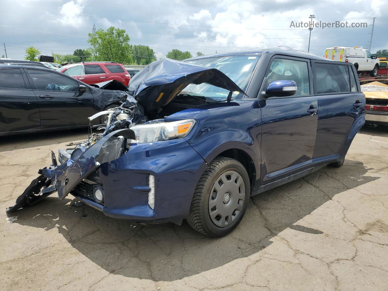 2015 Toyota Scion Xb  Blue vin: JTLZE4FE6FJ080625