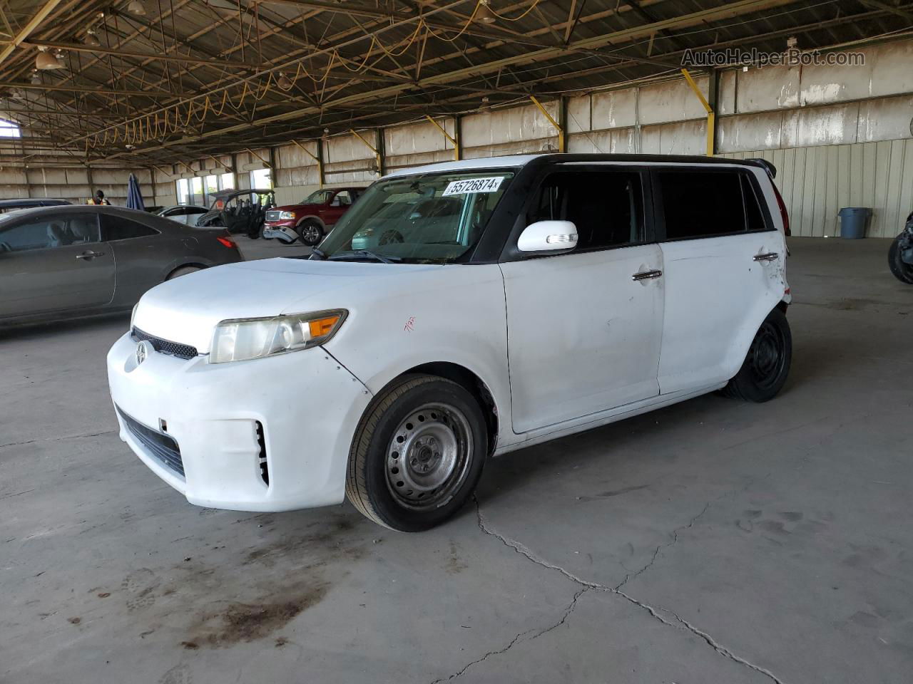 2015 Toyota Scion Xb  White vin: JTLZE4FE8FJ071246