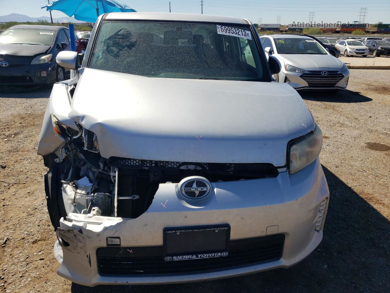 2015 Toyota Scion Xb  Silver vin: JTLZE4FE9FJ075791