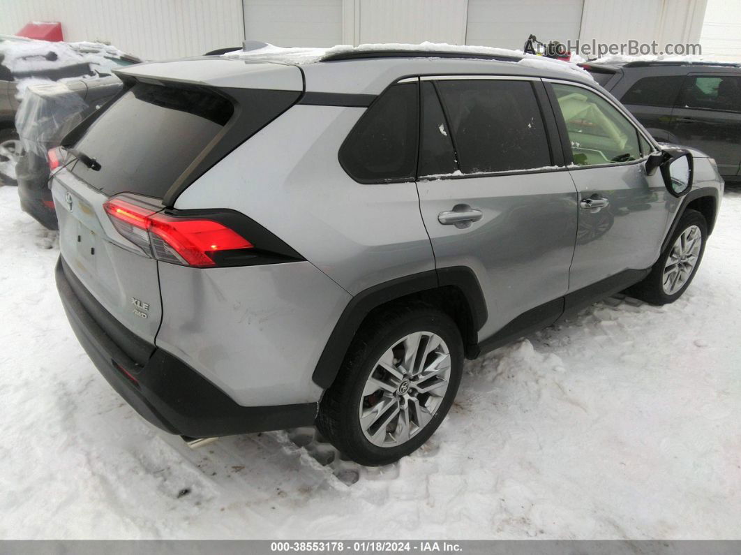 2020 Toyota Rav4 Xle Premium Silver vin: JTMA1RFV0LJ037413