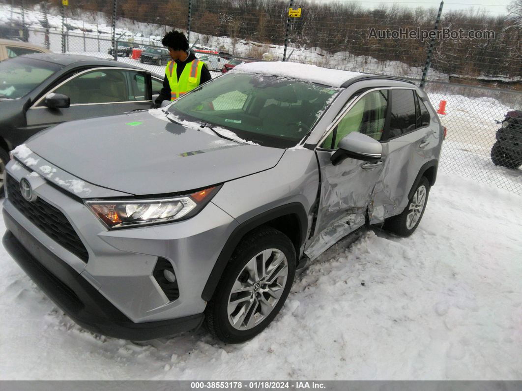 2020 Toyota Rav4 Xle Premium Silver vin: JTMA1RFV0LJ037413