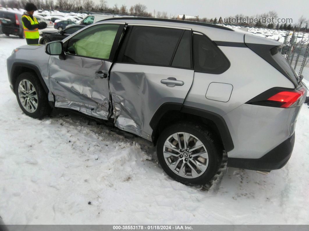 2020 Toyota Rav4 Xle Premium Silver vin: JTMA1RFV0LJ037413