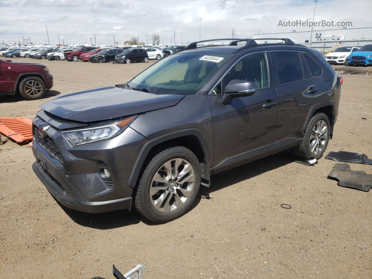 2019 Toyota Rav4 Xle Premium Charcoal vin: JTMA1RFV2KJ002127