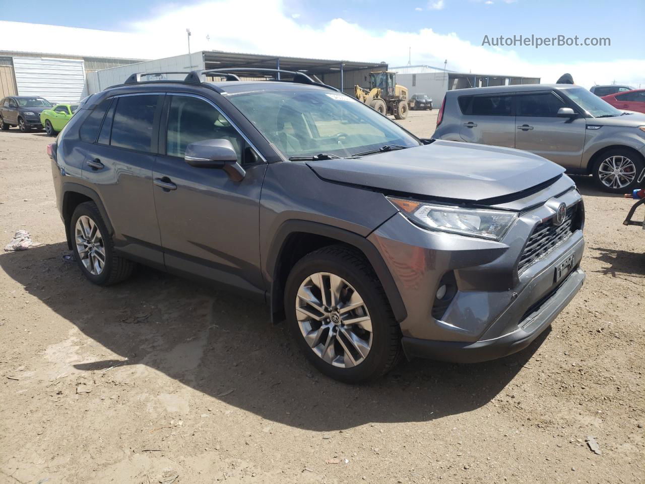 2019 Toyota Rav4 Xle Premium Charcoal vin: JTMA1RFV2KJ002127