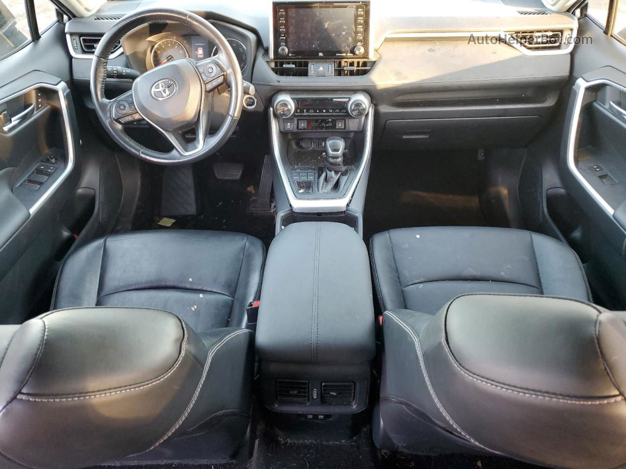 2019 Toyota Rav4 Xle Premium Silver vin: JTMA1RFV3KJ019972