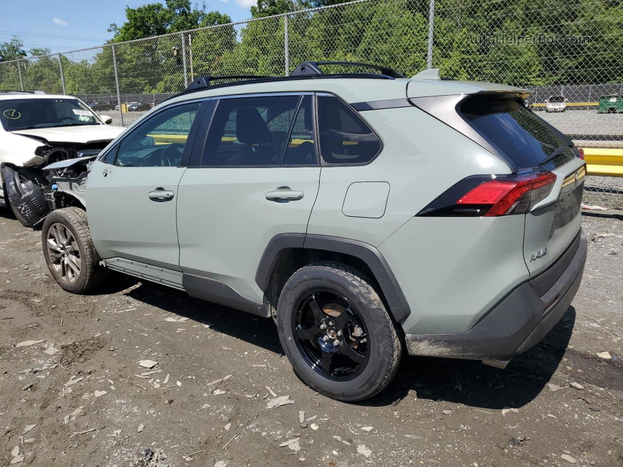 2021 Toyota Rav4 Xle Premium Серый vin: JTMA1RFV6MD073431