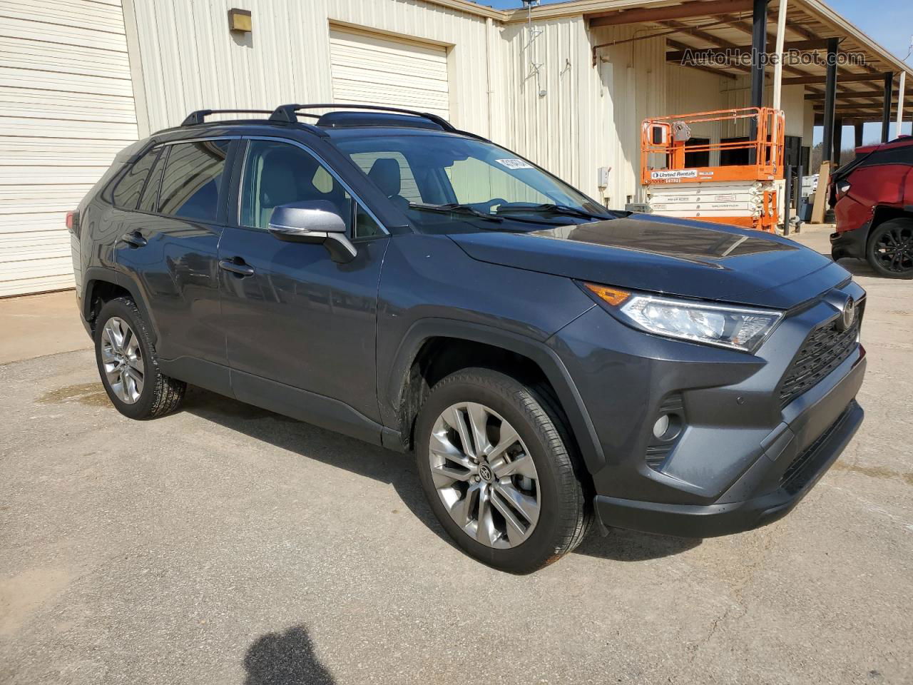 2021 Toyota Rav4 Xle Premium Gray vin: JTMA1RFV7MD077066