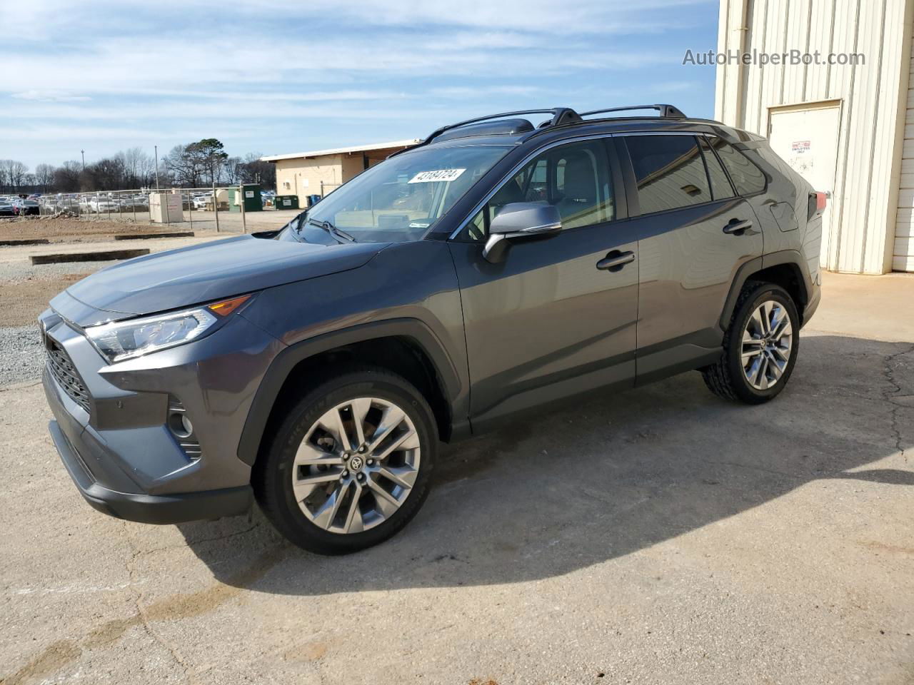 2021 Toyota Rav4 Xle Premium Gray vin: JTMA1RFV7MD077066