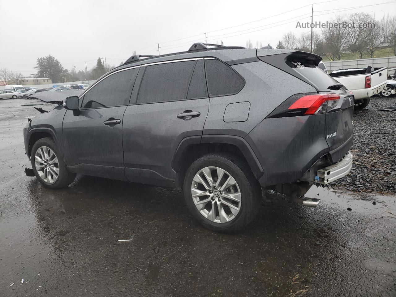 2019 Toyota Rav4 Xle Premium Угольный vin: JTMA1RFV8KD524016