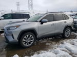 2019 Toyota Rav4 Xle Premium Silver vin: JTMA1RFVXKJ023291