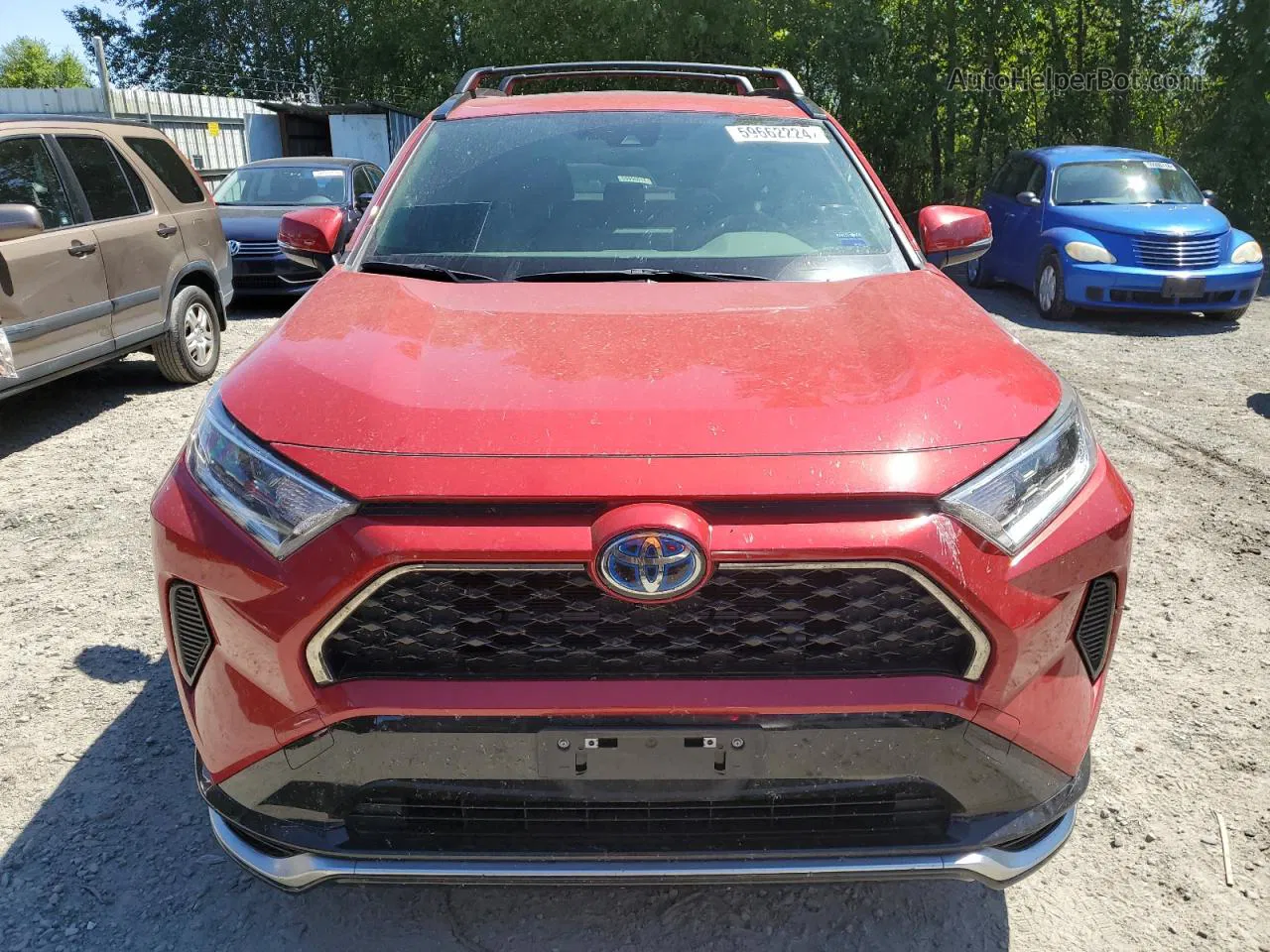 2021 Toyota Rav4 Prime Se Red vin: JTMAB3FV1MD058636