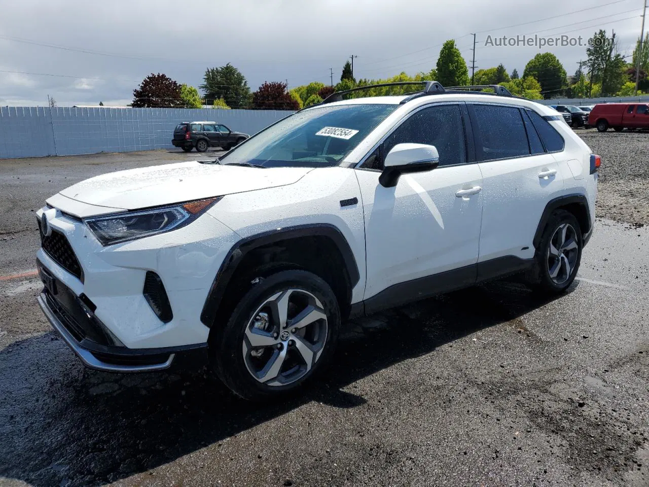 2021 Toyota Rav4 Prime Se Белый vin: JTMAB3FV5MD058350