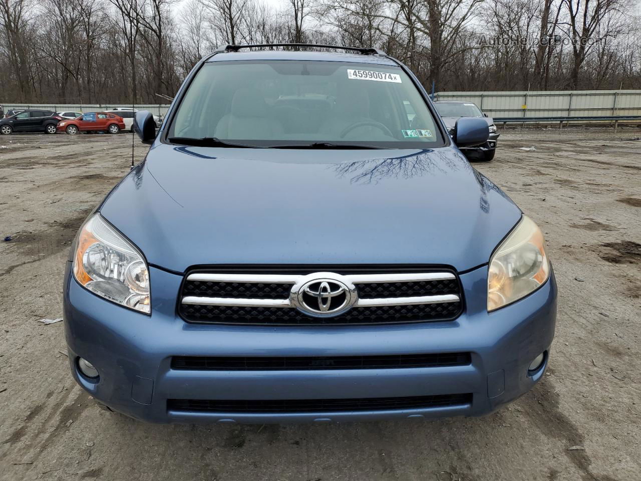 2007 Toyota Rav4 Limited Blue vin: JTMBD31V075121407