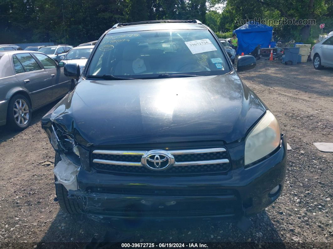 2007 Toyota Rav4 Limited Black vin: JTMBD31V076040644