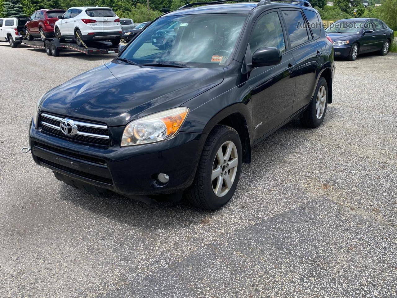 2007 Toyota Rav4 Limited Blue vin: JTMBD31V076054706