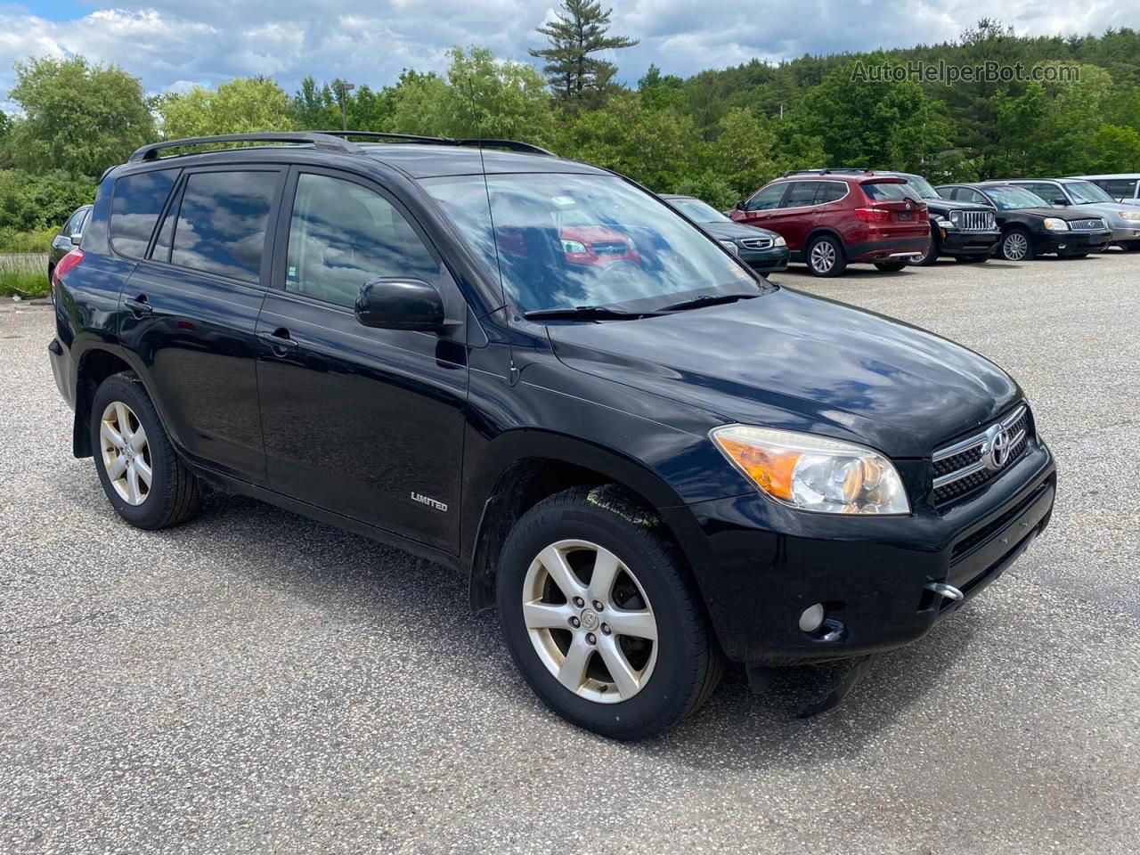 2007 Toyota Rav4 Limited Blue vin: JTMBD31V076054706