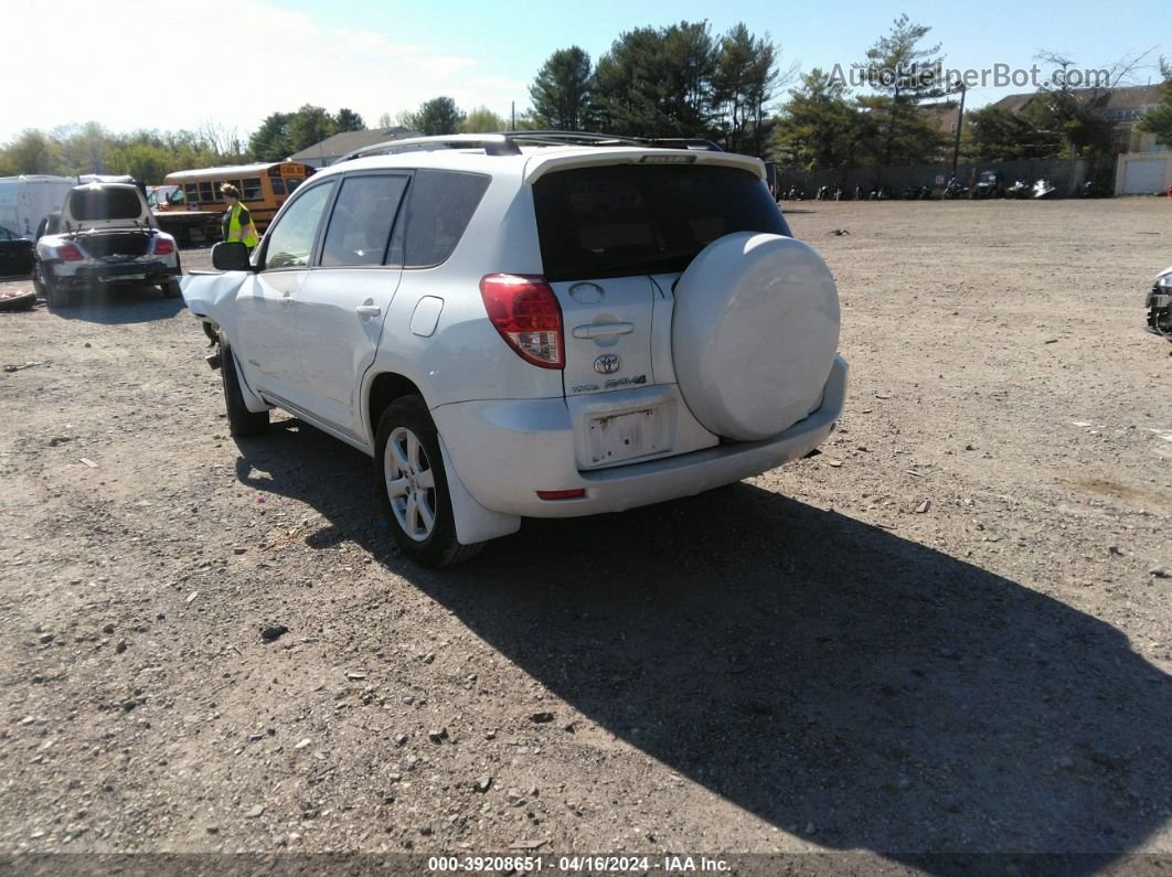 2007 Toyota Rav4 Limited White vin: JTMBD31V175122050