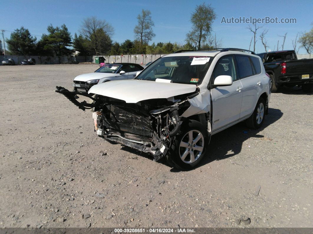 2007 Toyota Rav4 Limited White vin: JTMBD31V175122050