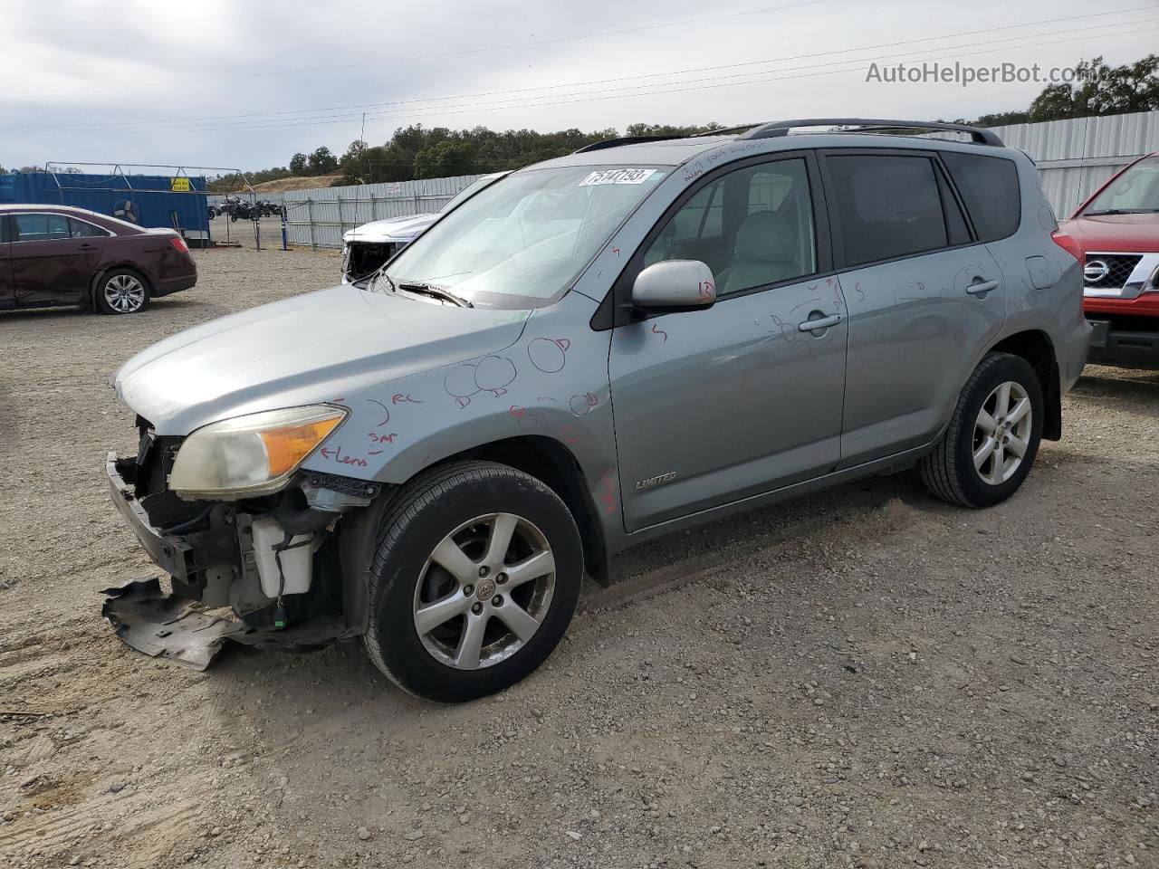 2007 Toyota Rav4 Limited Gray vin: JTMBD31V276025112