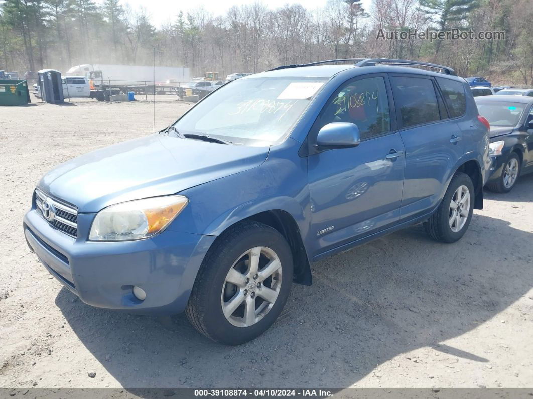 2007 Toyota Rav4 Limited Blue vin: JTMBD31V375056486