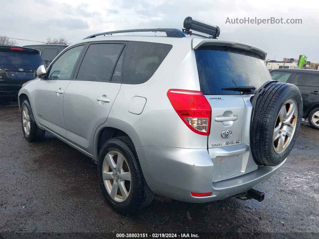 2007 Toyota Rav4 Limited Silver vin: JTMBD31V375072963