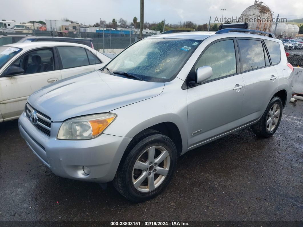 2007 Toyota Rav4 Limited Silver vin: JTMBD31V375072963