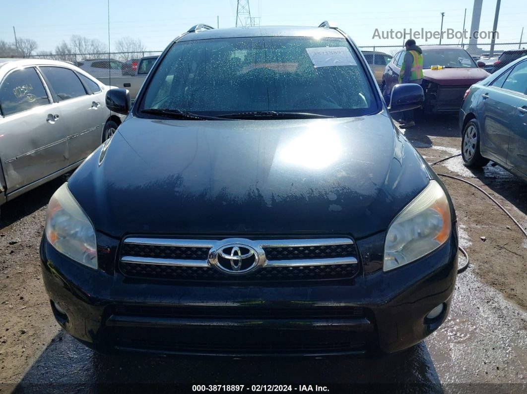 2007 Toyota Rav4 Limited Black vin: JTMBD31V376034174