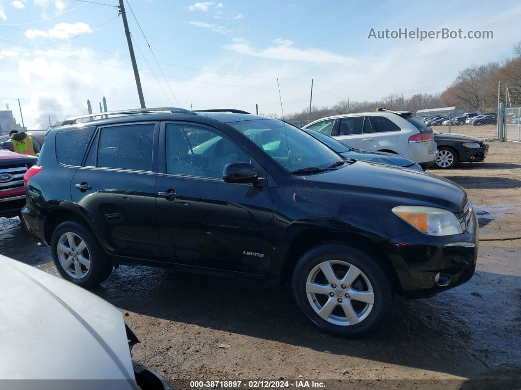 2007 Toyota Rav4 Limited Black vin: JTMBD31V376034174