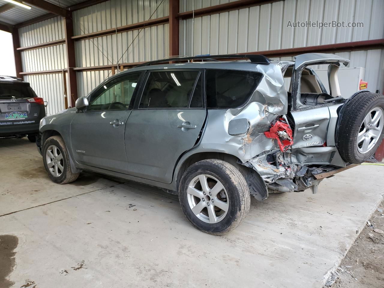 2007 Toyota Rav4 Limited Teal vin: JTMBD31V475116792