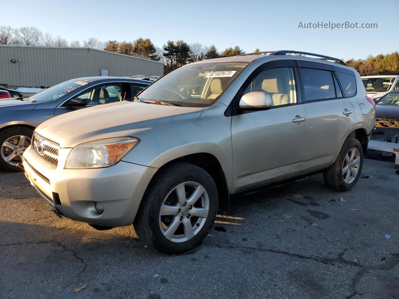 2007 Toyota Rav4 Limited Золотой vin: JTMBD31V476033910