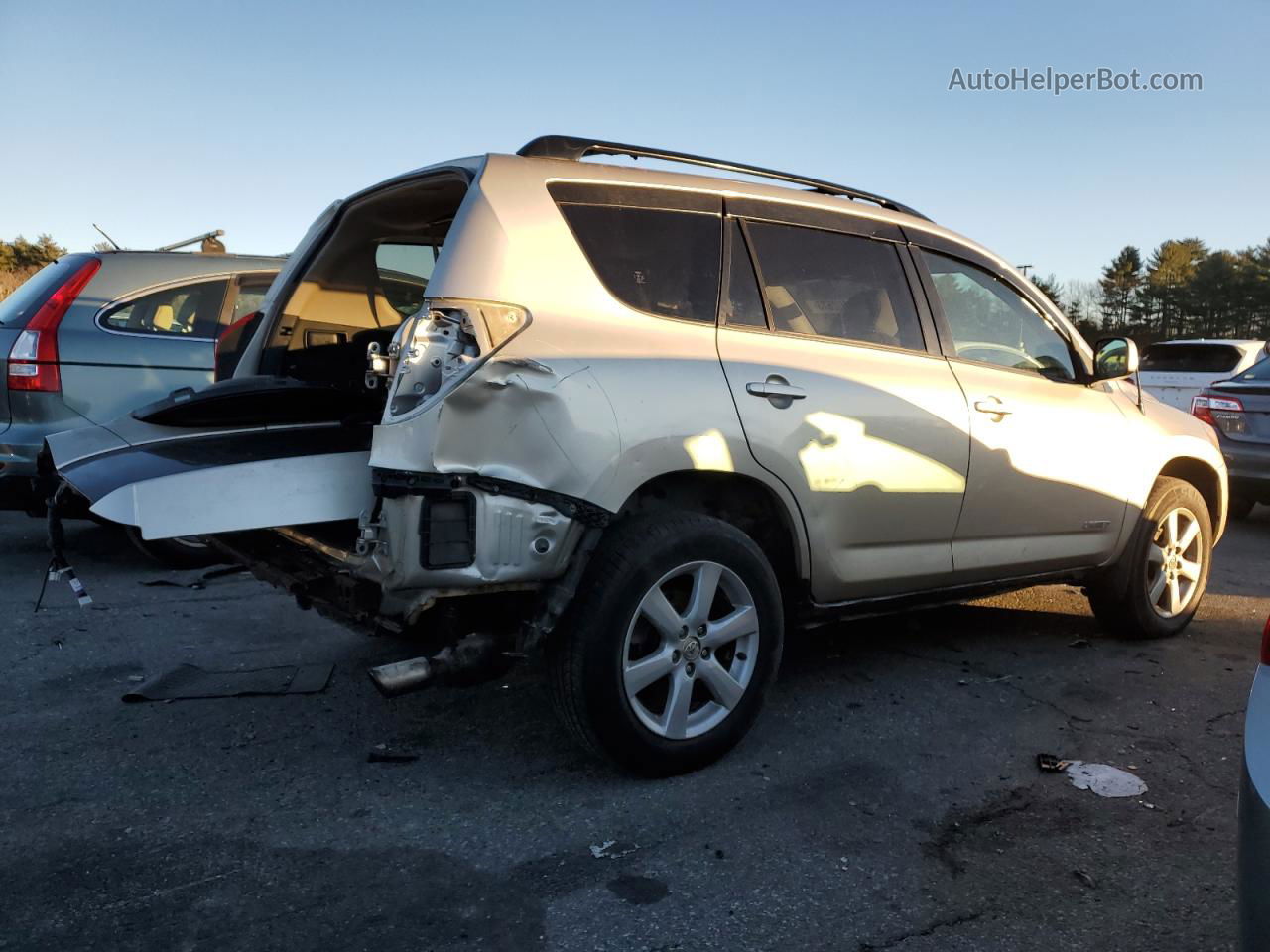 2007 Toyota Rav4 Limited Золотой vin: JTMBD31V476033910