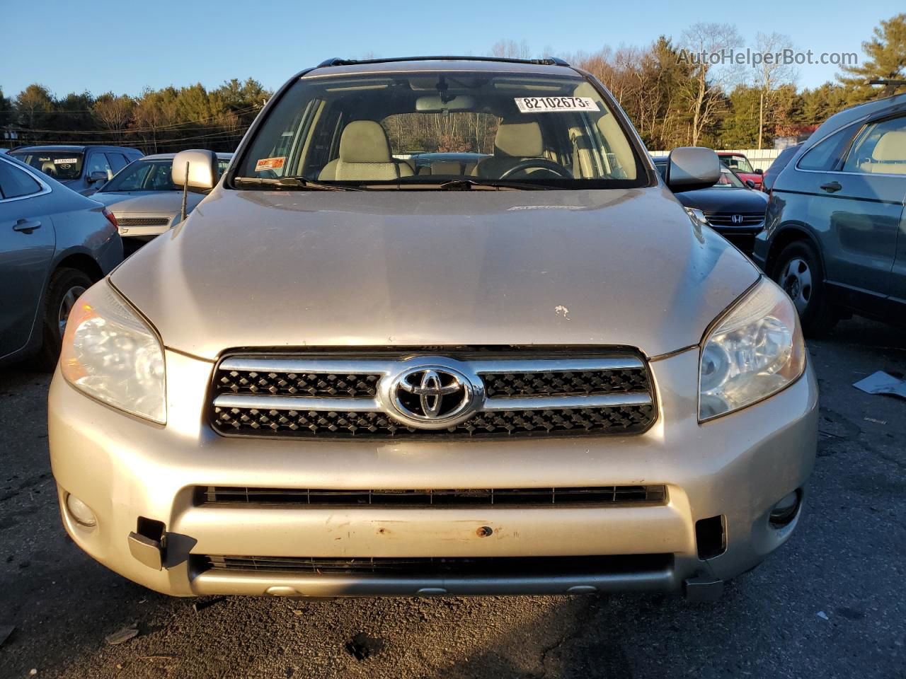 2007 Toyota Rav4 Limited Золотой vin: JTMBD31V476033910