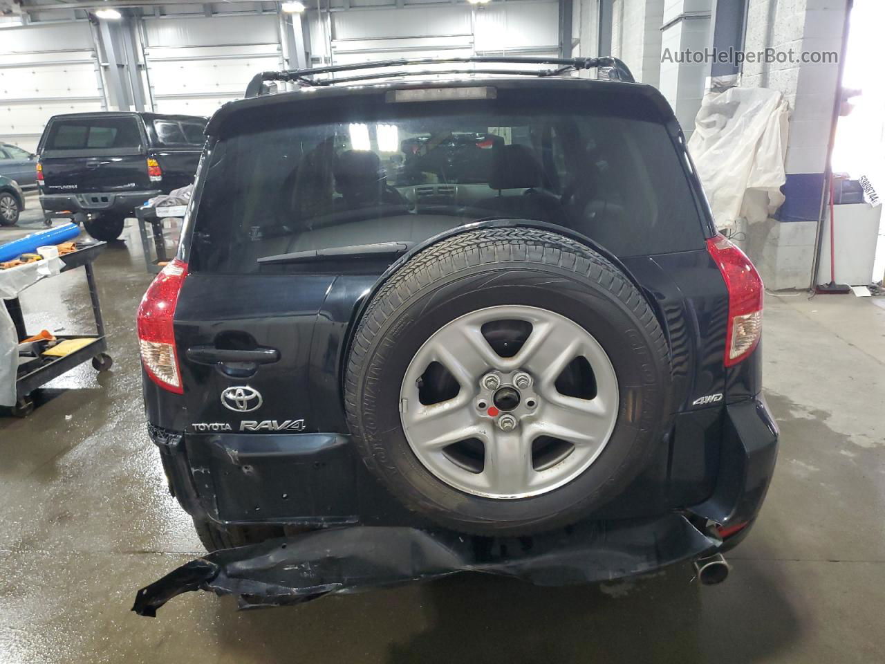 2007 Toyota Rav4 Limited Черный vin: JTMBD31V576040509