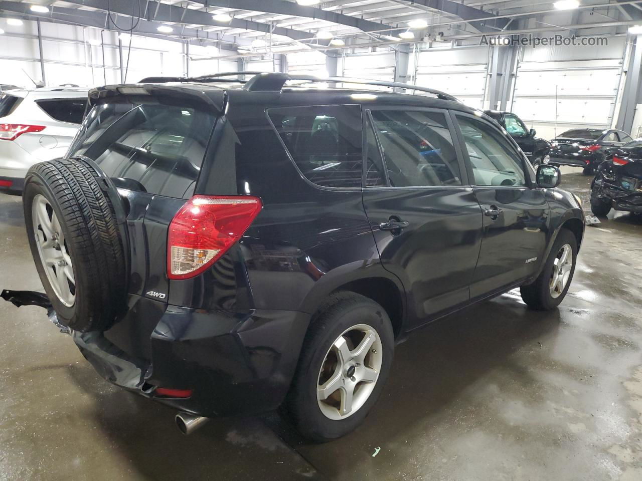 2007 Toyota Rav4 Limited Черный vin: JTMBD31V576040509