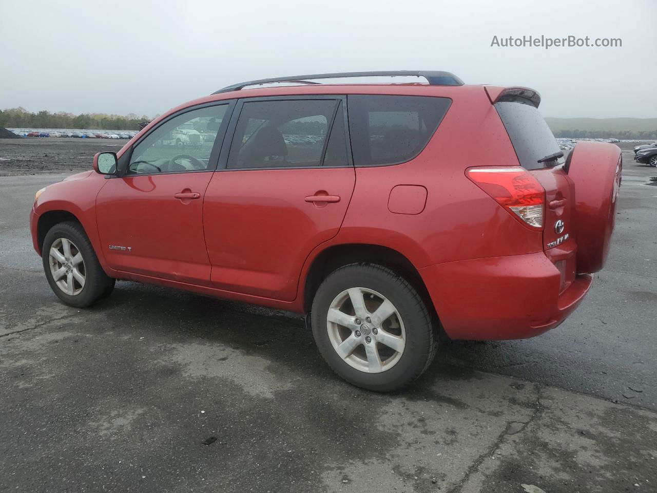 2007 Toyota Rav4 Limited Red vin: JTMBD31V775122571