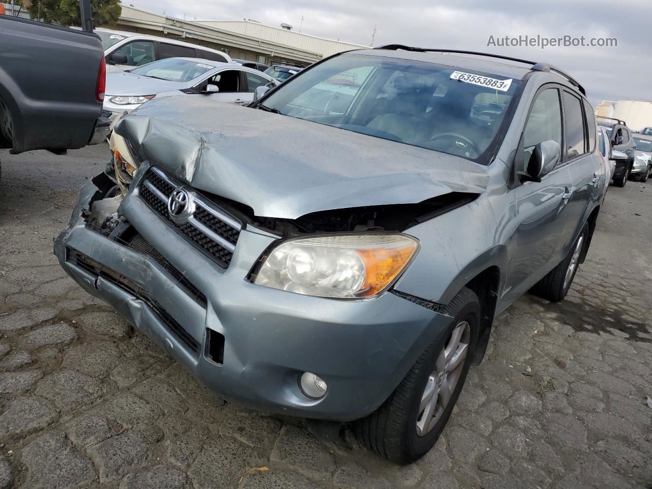 2007 Toyota Rav4 Limited Gray vin: JTMBD31V776025381