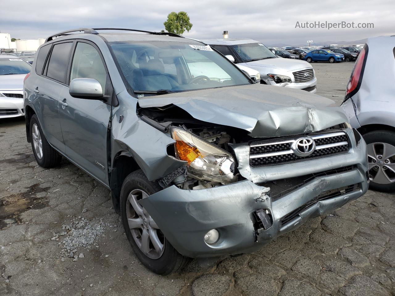 2007 Toyota Rav4 Limited Gray vin: JTMBD31V776025381