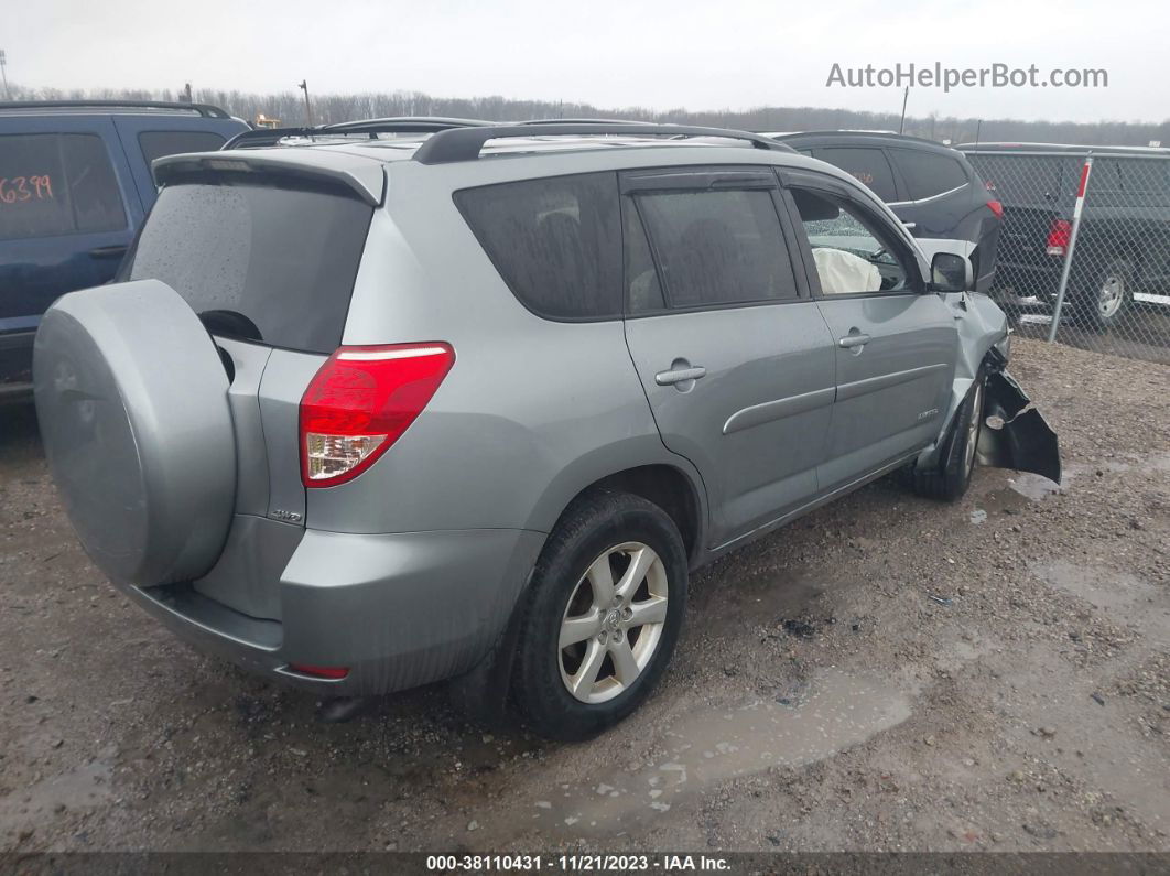 2007 Toyota Rav4 Limited Light Blue vin: JTMBD31V875112177