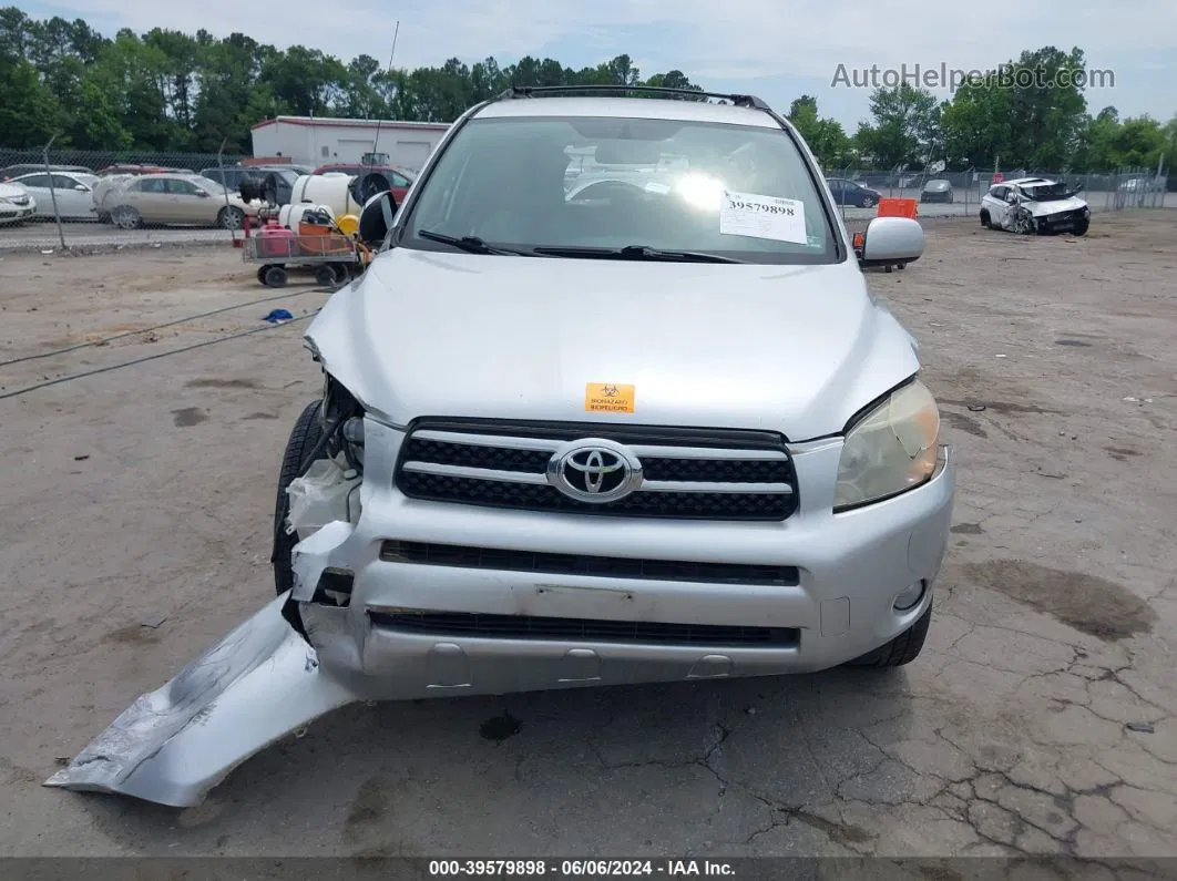 2007 Toyota Rav4 Limited Silver vin: JTMBD31V975057321