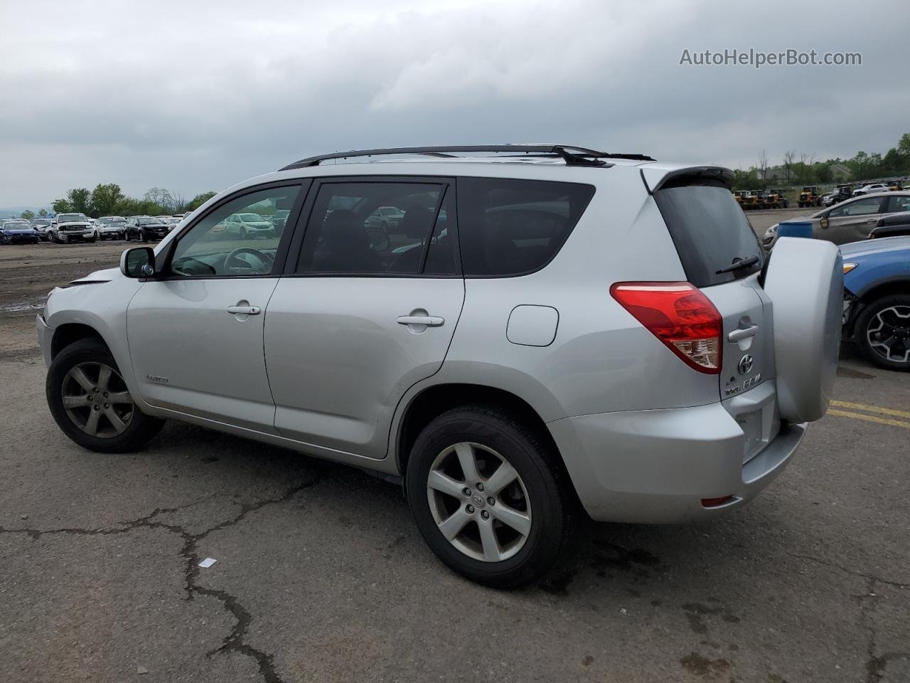 2007 Toyota Rav4 Limited Серебряный vin: JTMBD31V976038875