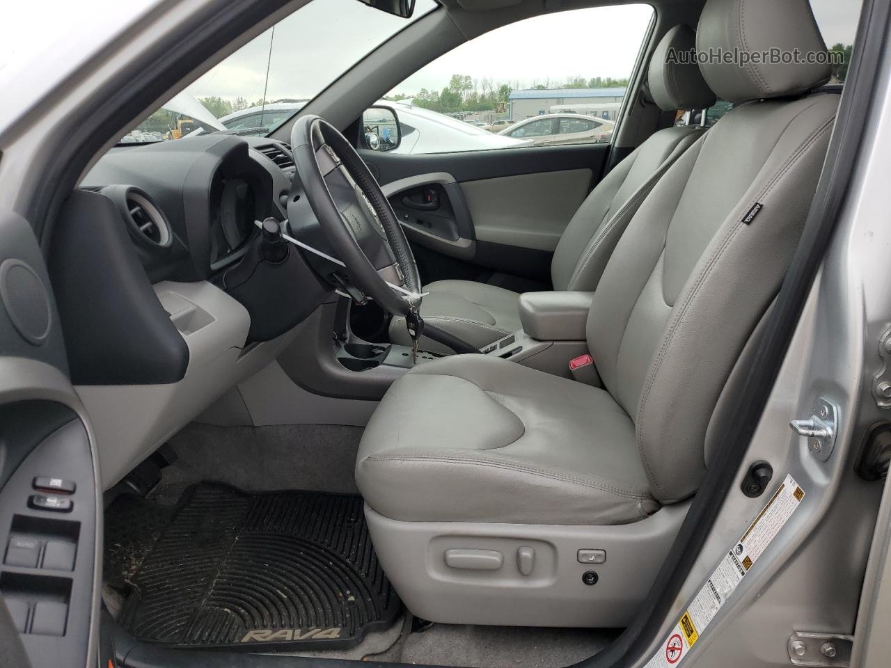 2007 Toyota Rav4 Limited Серебряный vin: JTMBD31V976038875