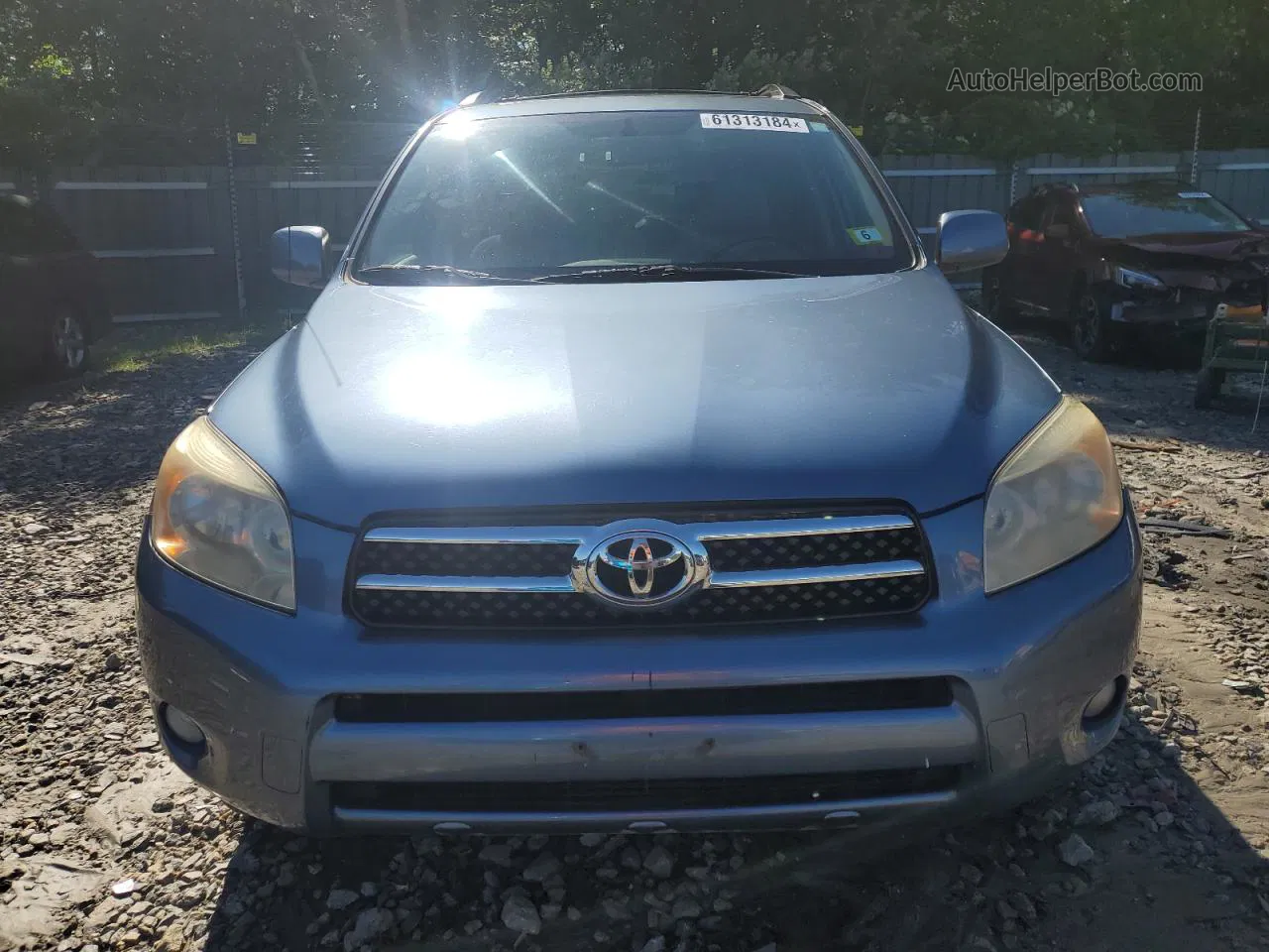 2007 Toyota Rav4 Limited Синий vin: JTMBD31VX76053577