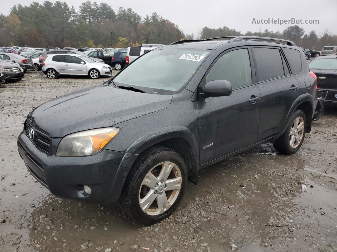 2007 Toyota Rav4 Sport Зеленый vin: JTMBD32V275065534