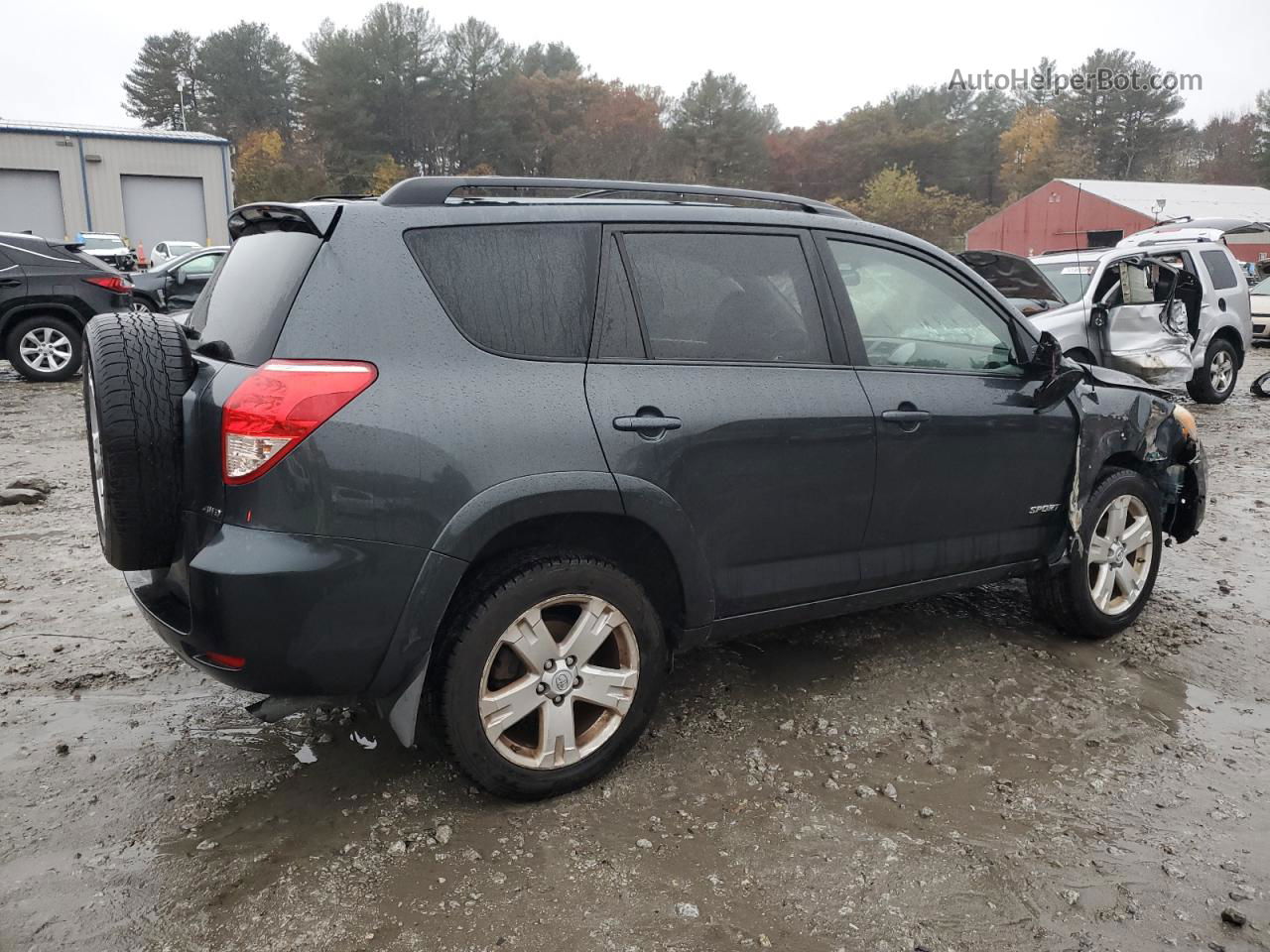 2007 Toyota Rav4 Sport Зеленый vin: JTMBD32V275065534