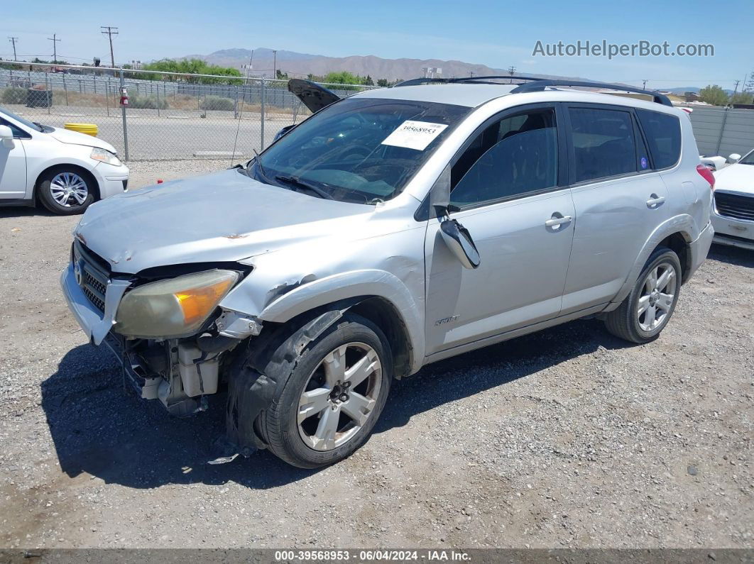 2007 Toyota Rav4 Sport Silver vin: JTMBD32V375059676