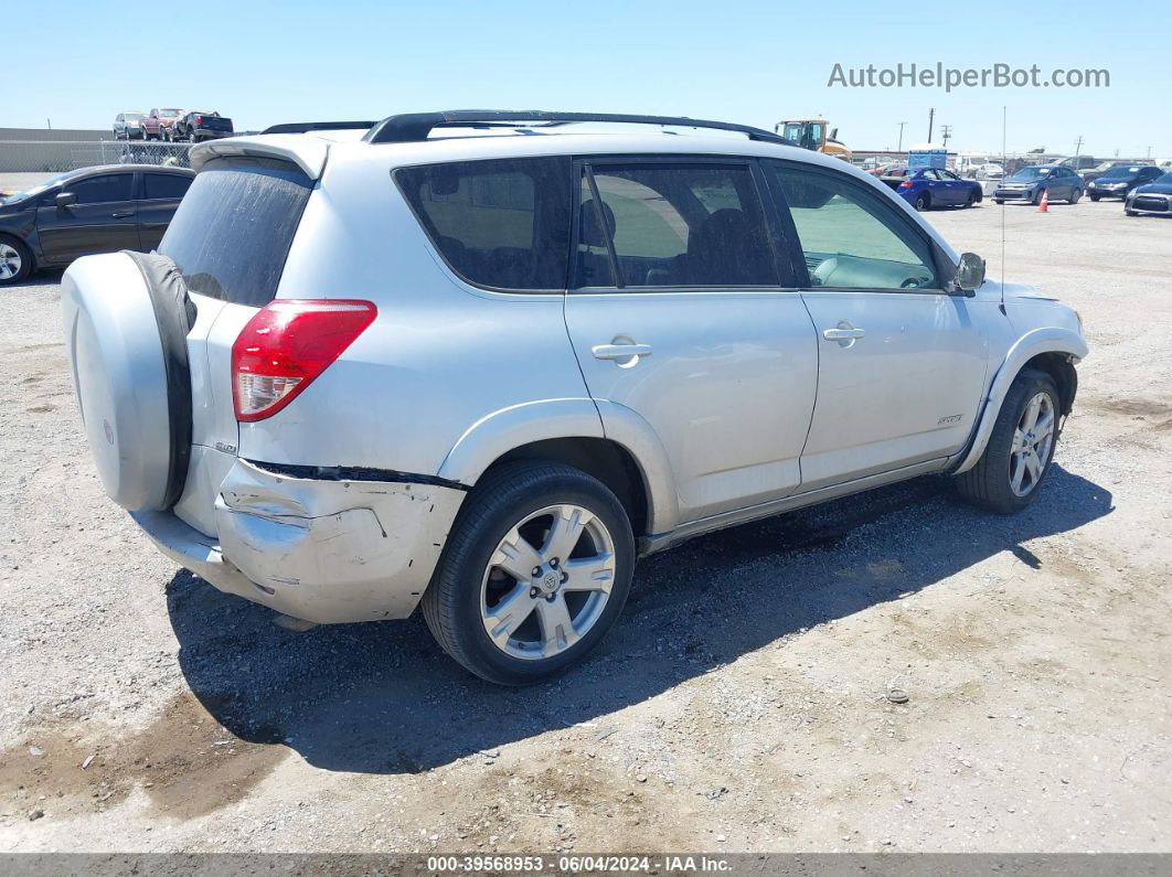 2007 Toyota Rav4 Sport Silver vin: JTMBD32V375059676