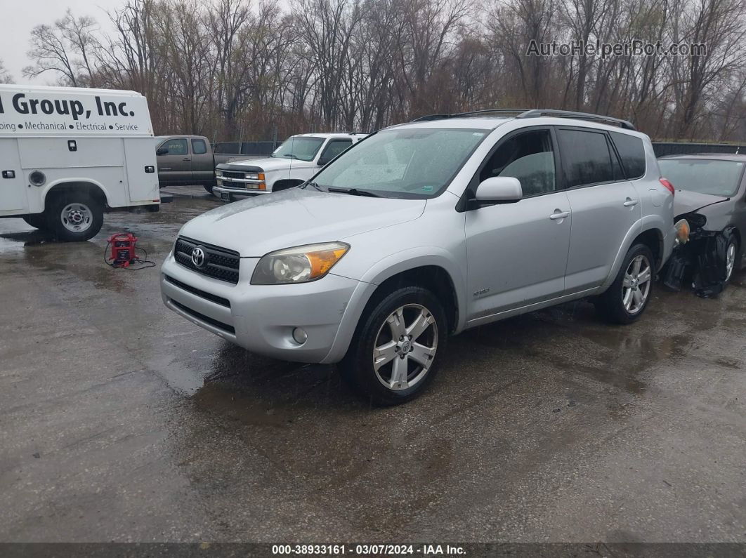 2007 Toyota Rav4 Sport Silver vin: JTMBD32V375062576