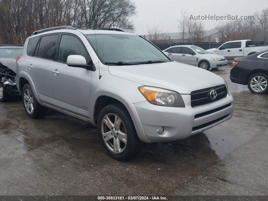 2007 Toyota Rav4 Sport Silver vin: JTMBD32V375062576