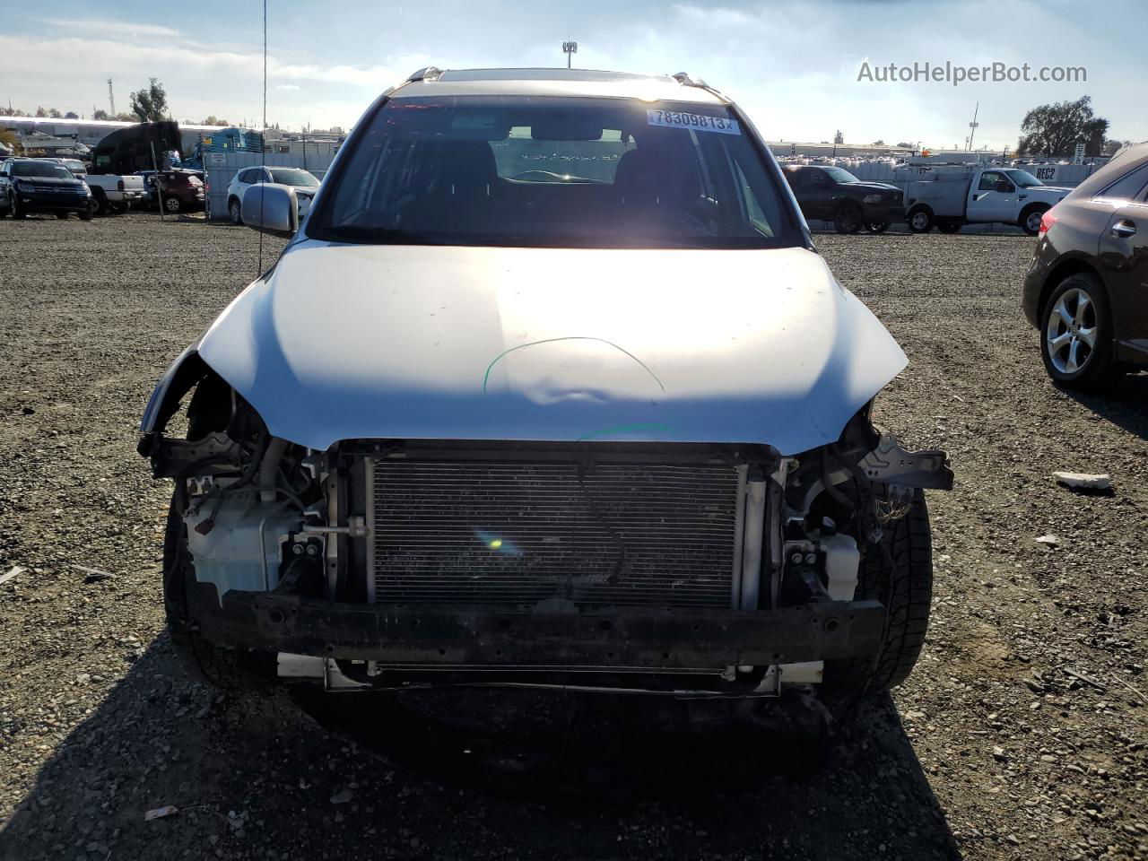 2007 Toyota Rav4 Sport White vin: JTMBD32V375063825