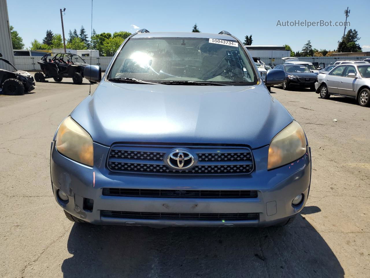 2007 Toyota Rav4 Sport Blue vin: JTMBD32V375070533